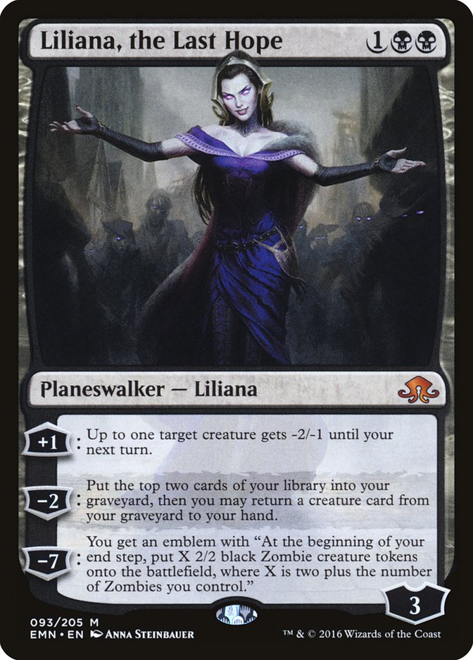 Liliana, the Last Hope [Eldritch Moon] | Pandora's Boox