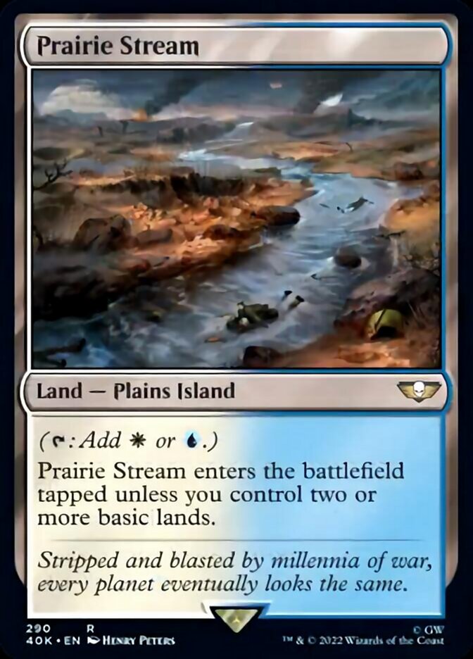 Prairie Stream (Surge Foil) [Warhammer 40,000] | Pandora's Boox