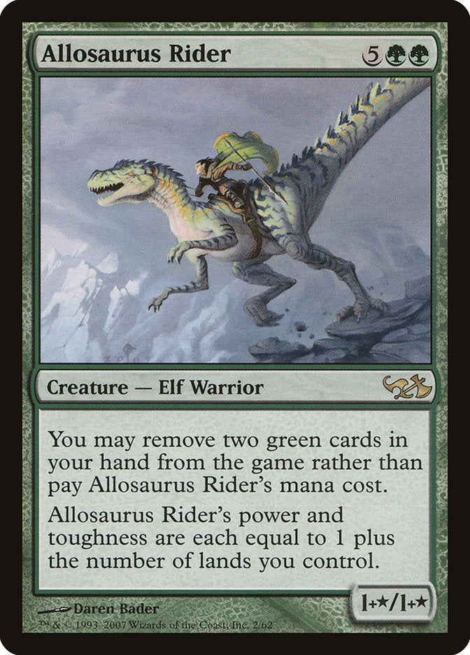 Allosaurus Rider [Duel Decks: Elves vs. Goblins] | Pandora's Boox