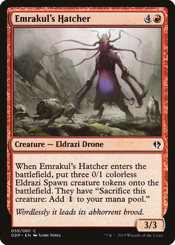 Emrakul's Hatcher [Duel Decks: Zendikar vs. Eldrazi] | Pandora's Boox