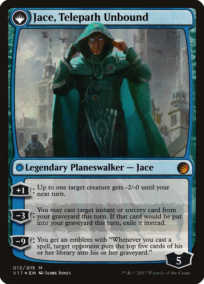 Jace, Vryn's Prodigy // Jace, Telepath Unbound [From the Vault: Transform] | Pandora's Boox