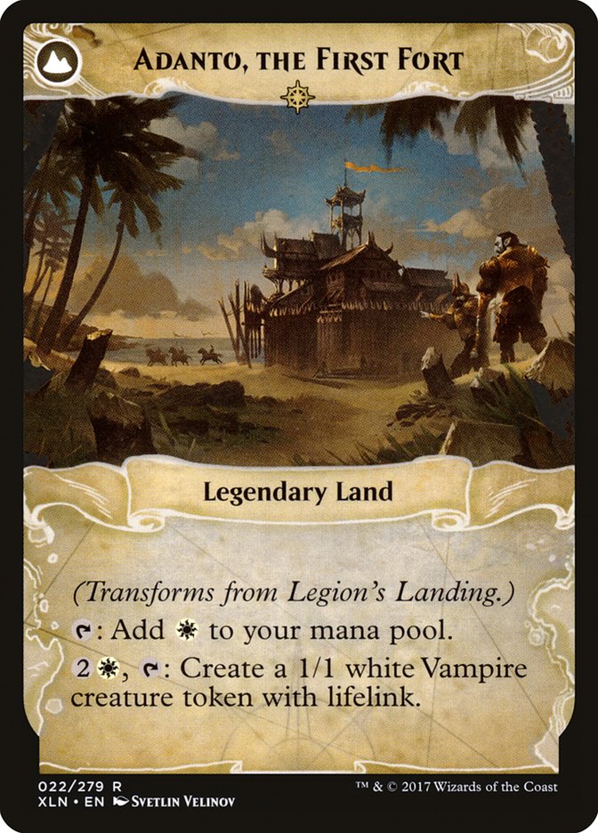 Legion's Landing // Adanto, the First Fort [Ixalan] | Pandora's Boox