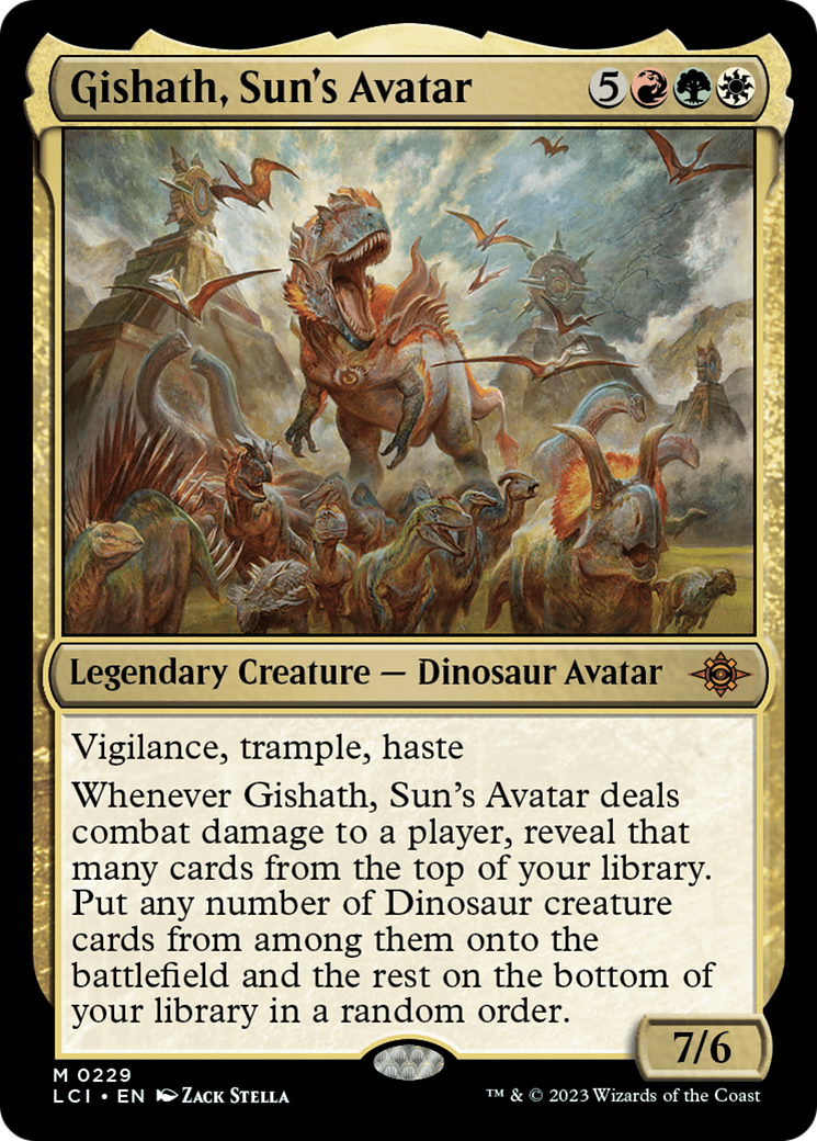 Gishath, Sun's Avatar [The Lost Caverns of Ixalan] | Pandora's Boox