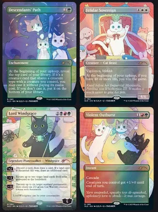 マジック：ザ・ギャザリング MTG Secret Lair look at the kitties Secret Lair Roadshow Edition: Look at the Kitties