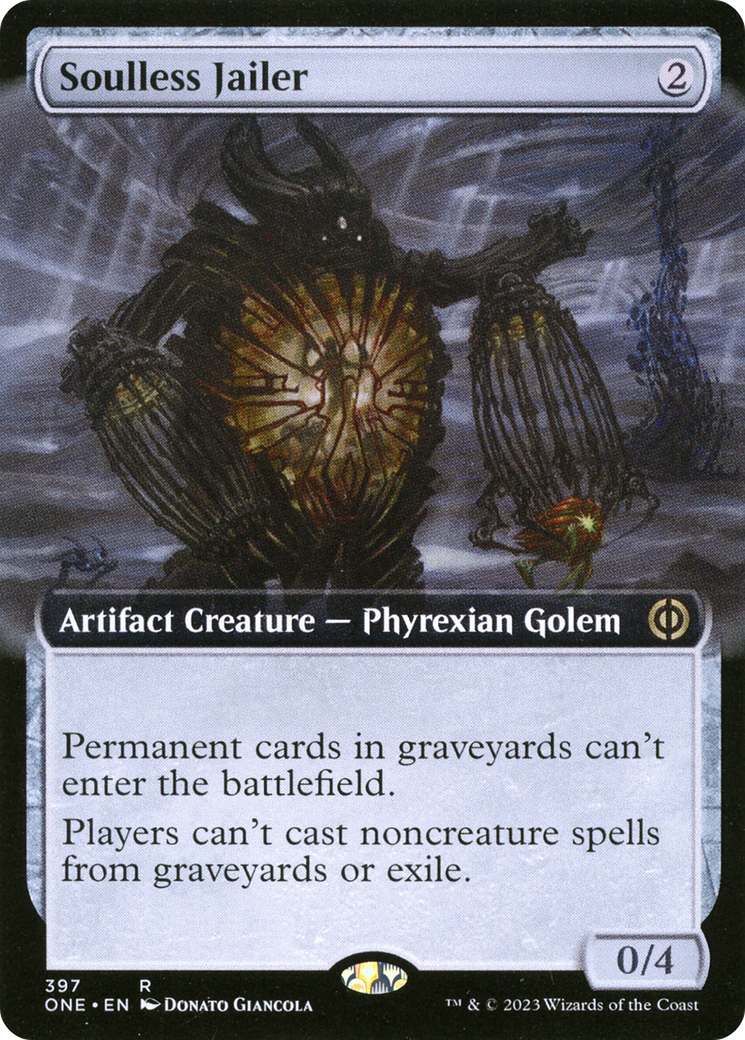 Soulless Jailer (Extended Art) [Phyrexia: All Will Be One] | Pandora's Boox