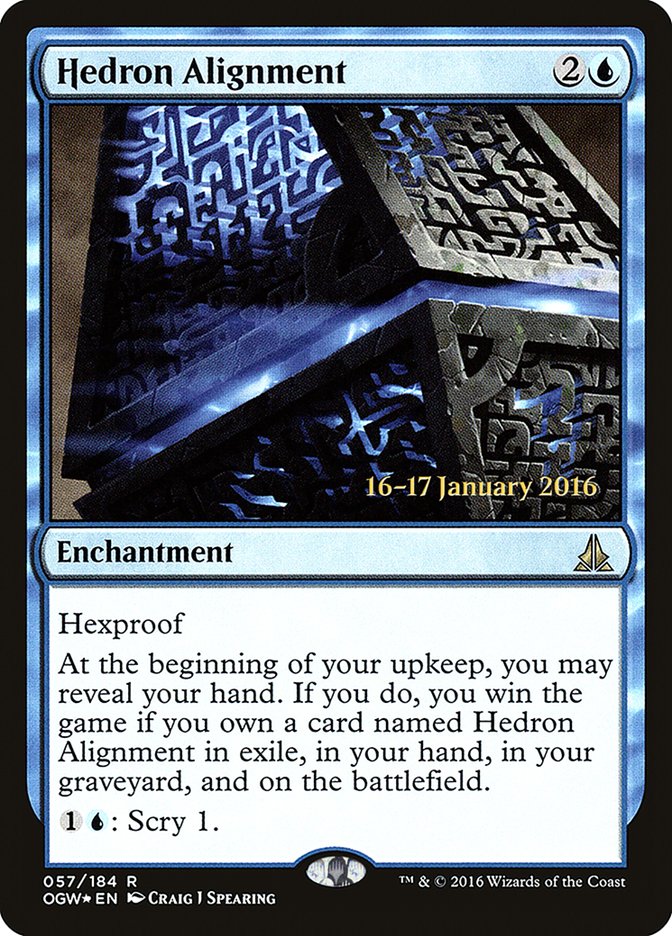Hedron Alignment [Oath of the Gatewatch Prerelease Promos] | Pandora's Boox