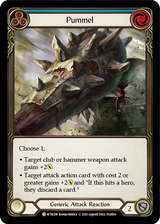 Pummel (Blue) [WTR208] Unlimited Edition Normal