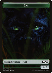 Beast // Cat (011) Double-Sided Token [Core Set 2021 Tokens] | Pandora's Boox