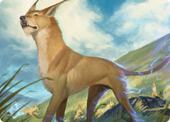 Blink Dog Art Card [Dungeons & Dragons: Adventures in the Forgotten Realms Art Series] | Pandora's Boox