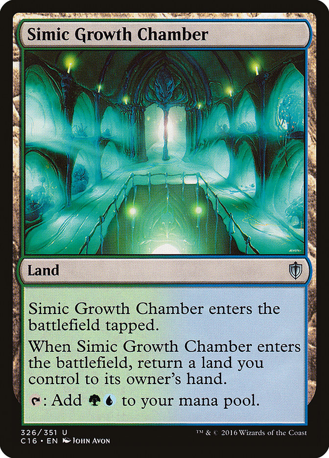 Simic Growth Chamber [Commander 2016] | Pandora's Boox