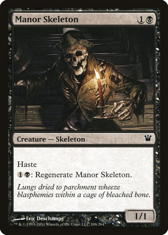 Manor Skeleton [Innistrad] | Pandora's Boox