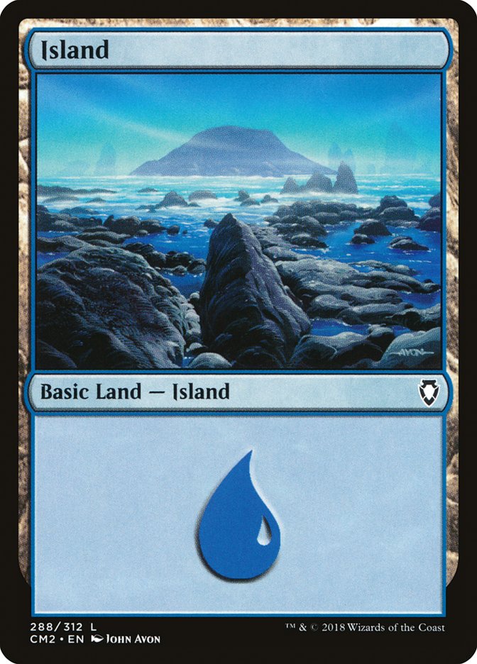 Island (288) [Commander Anthology Volume II] | Pandora's Boox