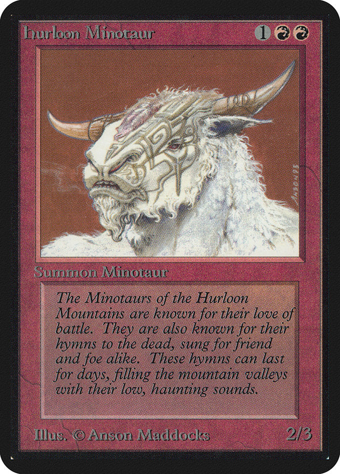 Hurloon Minotaur [Alpha Edition] | Pandora's Boox