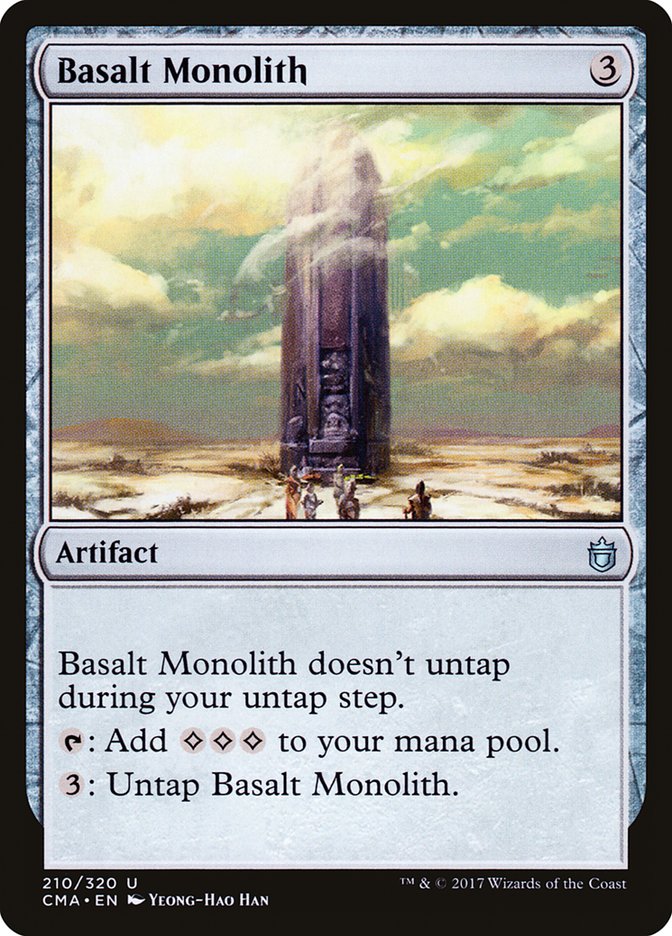 Basalt Monolith [Commander Anthology] | Pandora's Boox