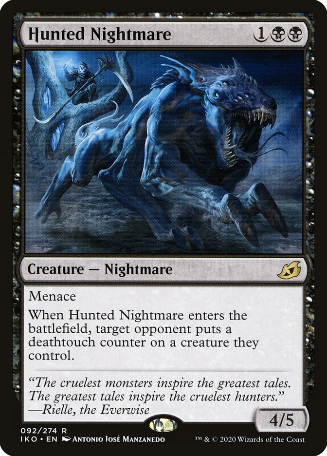 Hunted Nightmare [Ikoria: Lair of Behemoths] | Pandora's Boox