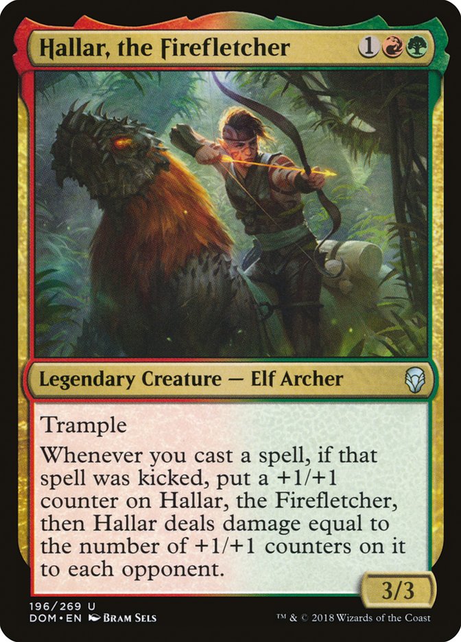 Hallar, the Firefletcher [Dominaria] | Pandora's Boox