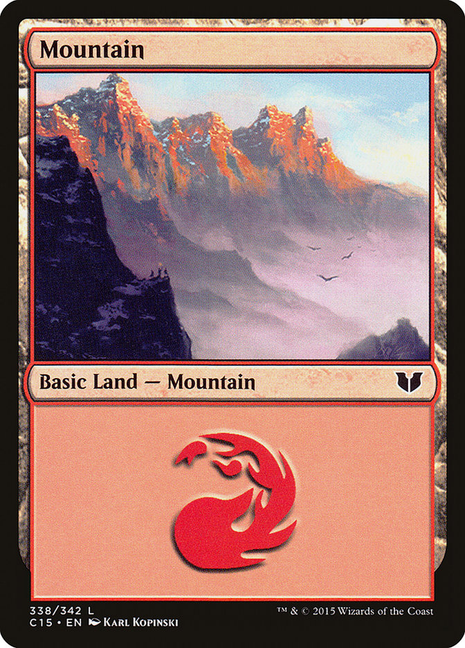 Mountain (338) [Commander 2015] | Pandora's Boox