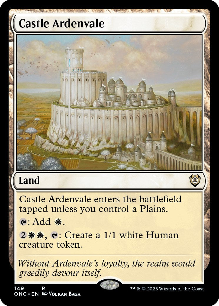 Castle Ardenvale [Phyrexia: All Will Be One Commander] | Pandora's Boox