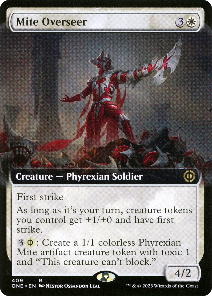 Mite Overseer (Extended Art) [Phyrexia: All Will Be One] | Pandora's Boox
