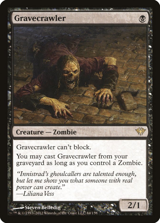 Gravecrawler [Dark Ascension] | Pandora's Boox