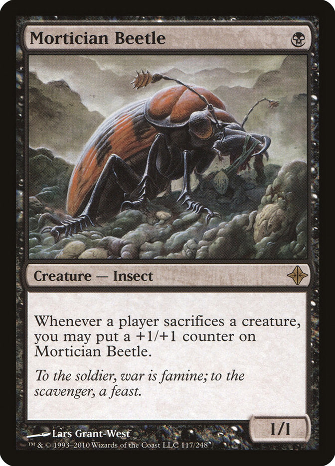 Mortician Beetle [Rise of the Eldrazi] | Pandora's Boox