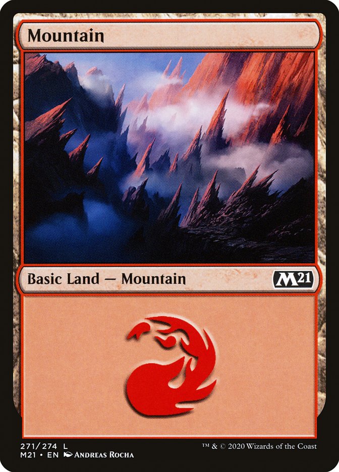 Mountain (271) [Core Set 2021] | Pandora's Boox