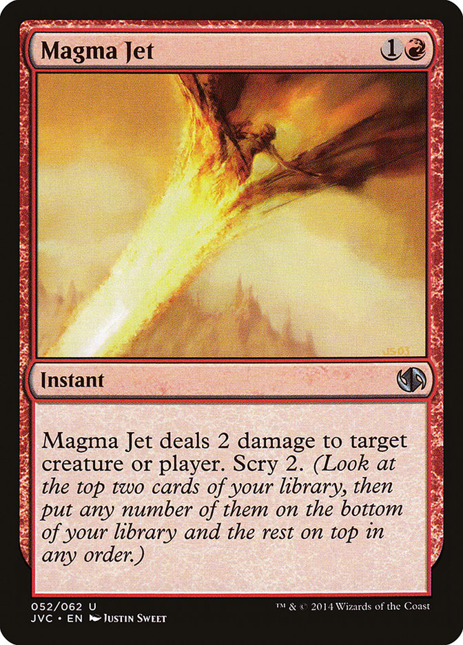 Magma Jet [Duel Decks Anthology] | Pandora's Boox