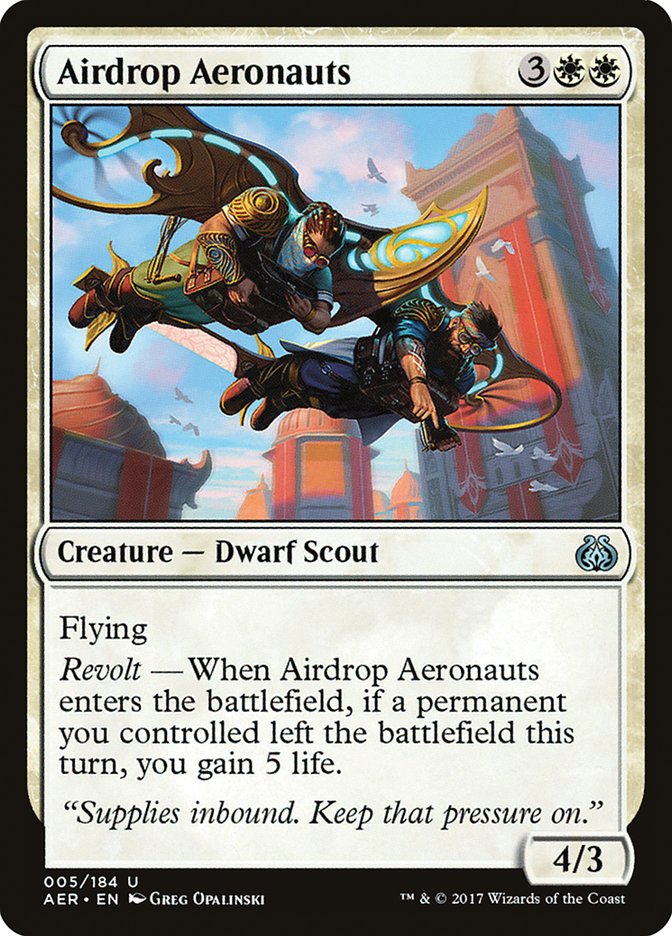 Airdrop Aeronauts [Aether Revolt] | Pandora's Boox