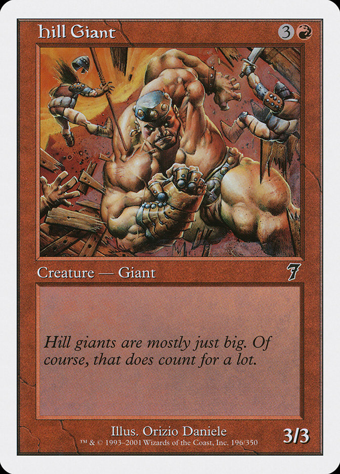 Hill Giant [Seventh Edition] | Pandora's Boox