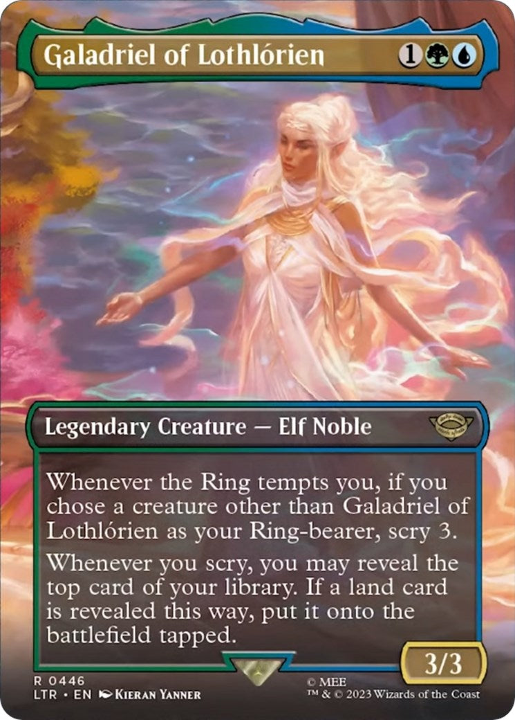 Galadriel of Lothlorien (Borderless Alternate Art) [The Lord of the Rings: Tales of Middle-Earth] | Pandora's Boox