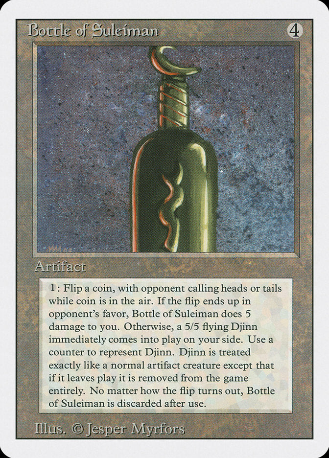 Bottle of Suleiman [Revised Edition] | Pandora's Boox