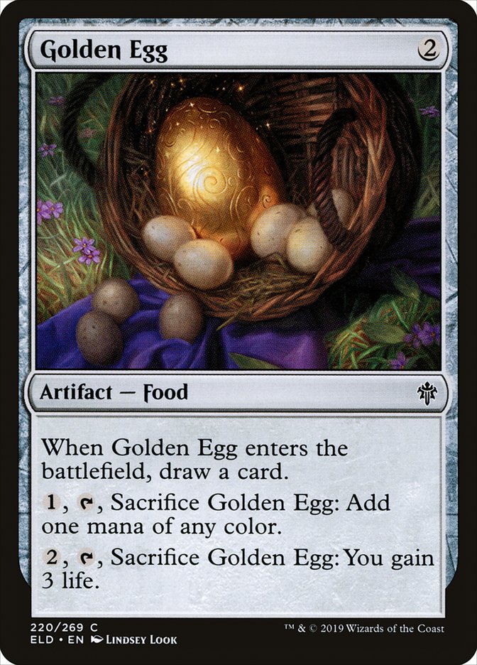 Golden Egg [Throne of Eldraine] | Pandora's Boox