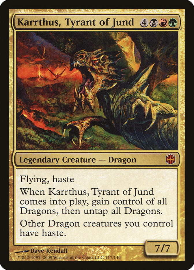 Karrthus, Tyrant of Jund [Alara Reborn] | Pandora's Boox