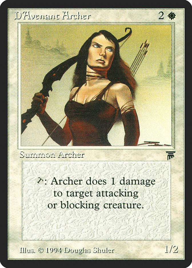 D'Avenant Archer [Legends] | Pandora's Boox