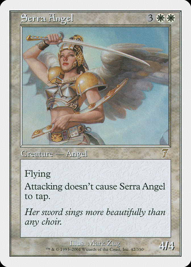 Serra Angel [Seventh Edition] | Pandora's Boox