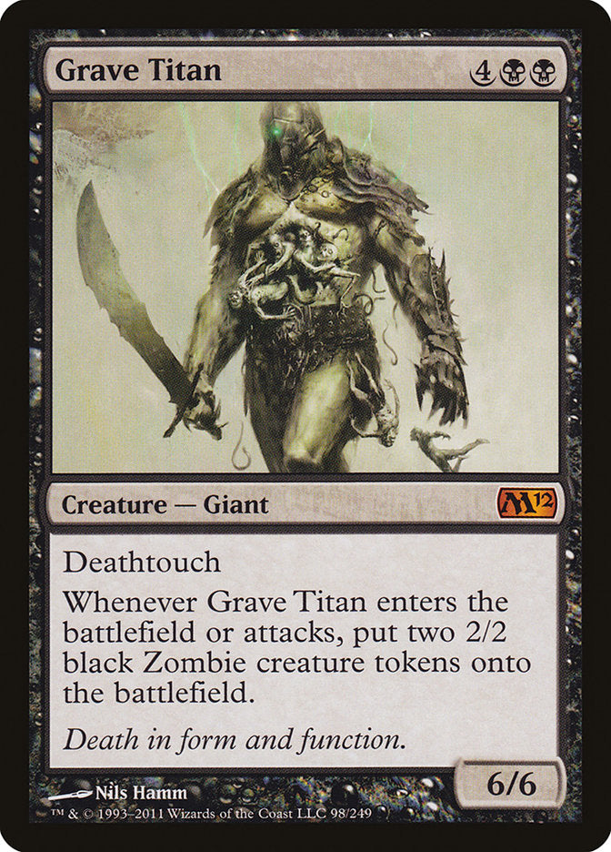 Grave Titan [Magic 2012] | Pandora's Boox