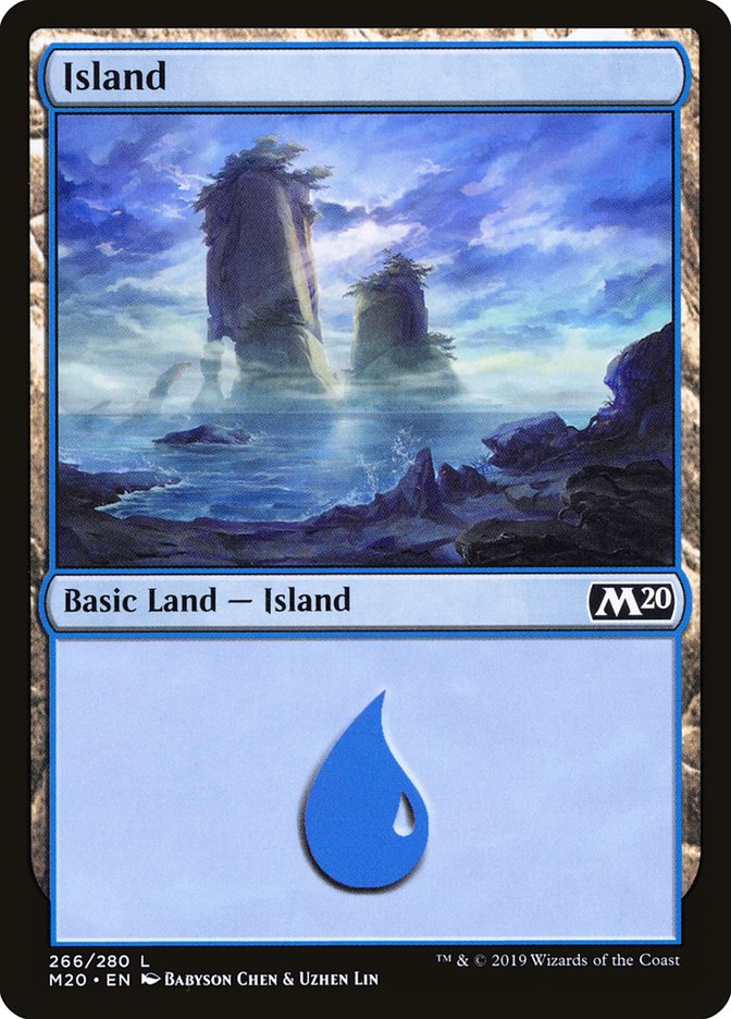 Island (266) [Core Set 2020] | Pandora's Boox