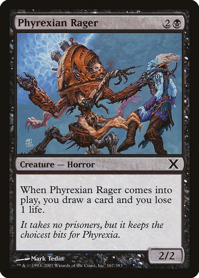 Phyrexian Rager [Tenth Edition] | Pandora's Boox
