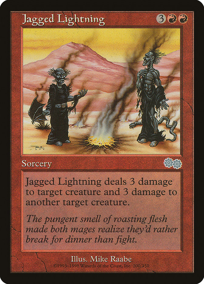 Jagged Lightning [Urza's Saga] | Pandora's Boox