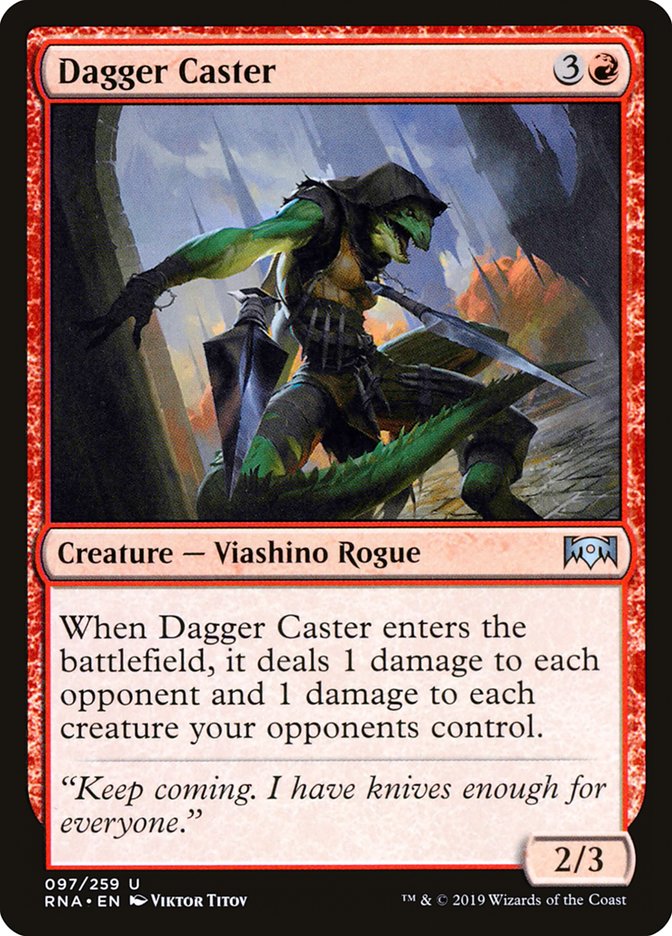 Dagger Caster [Ravnica Allegiance] | Pandora's Boox