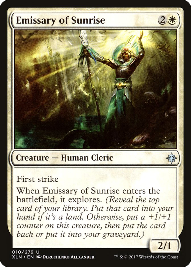 Emissary of Sunrise [Ixalan] | Pandora's Boox