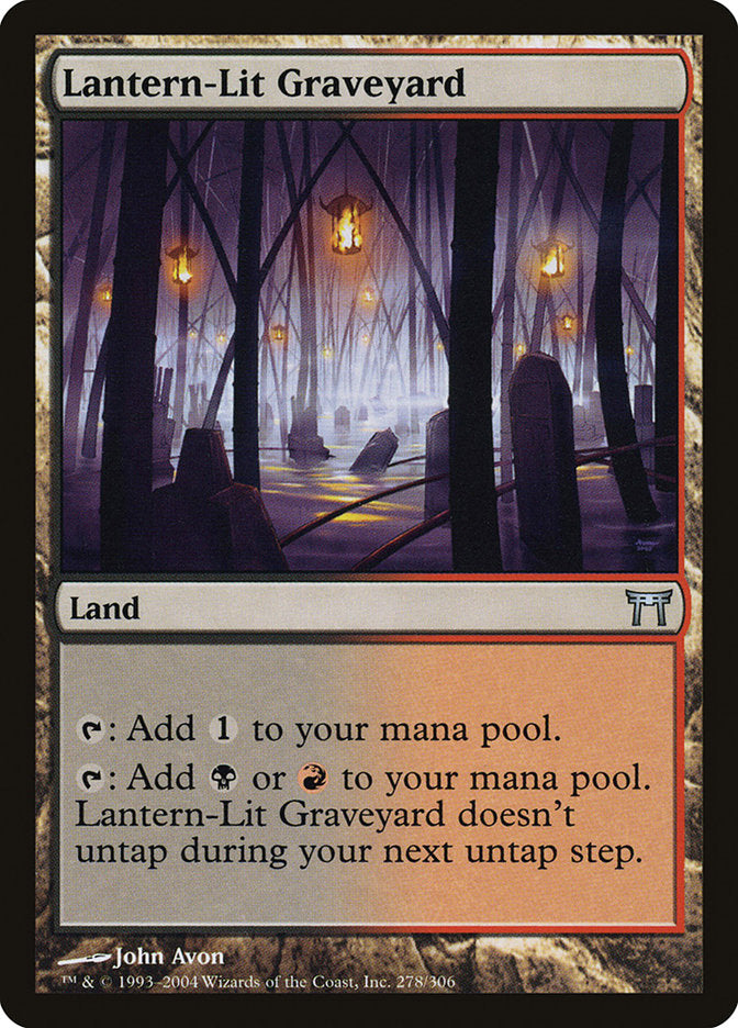 Lantern-Lit Graveyard [Champions of Kamigawa] | Pandora's Boox
