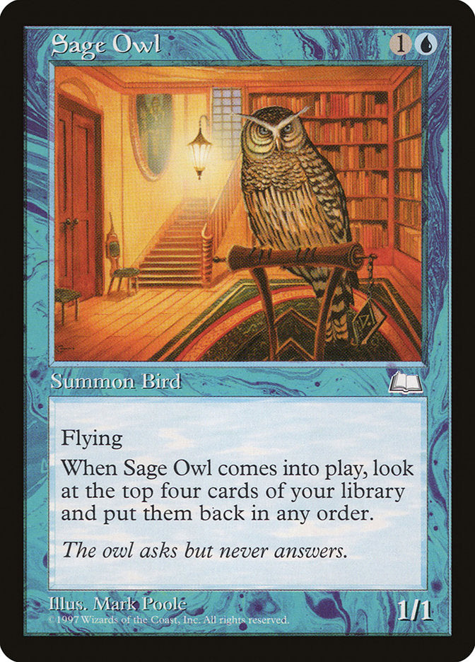 Sage Owl [Weatherlight] | Pandora's Boox