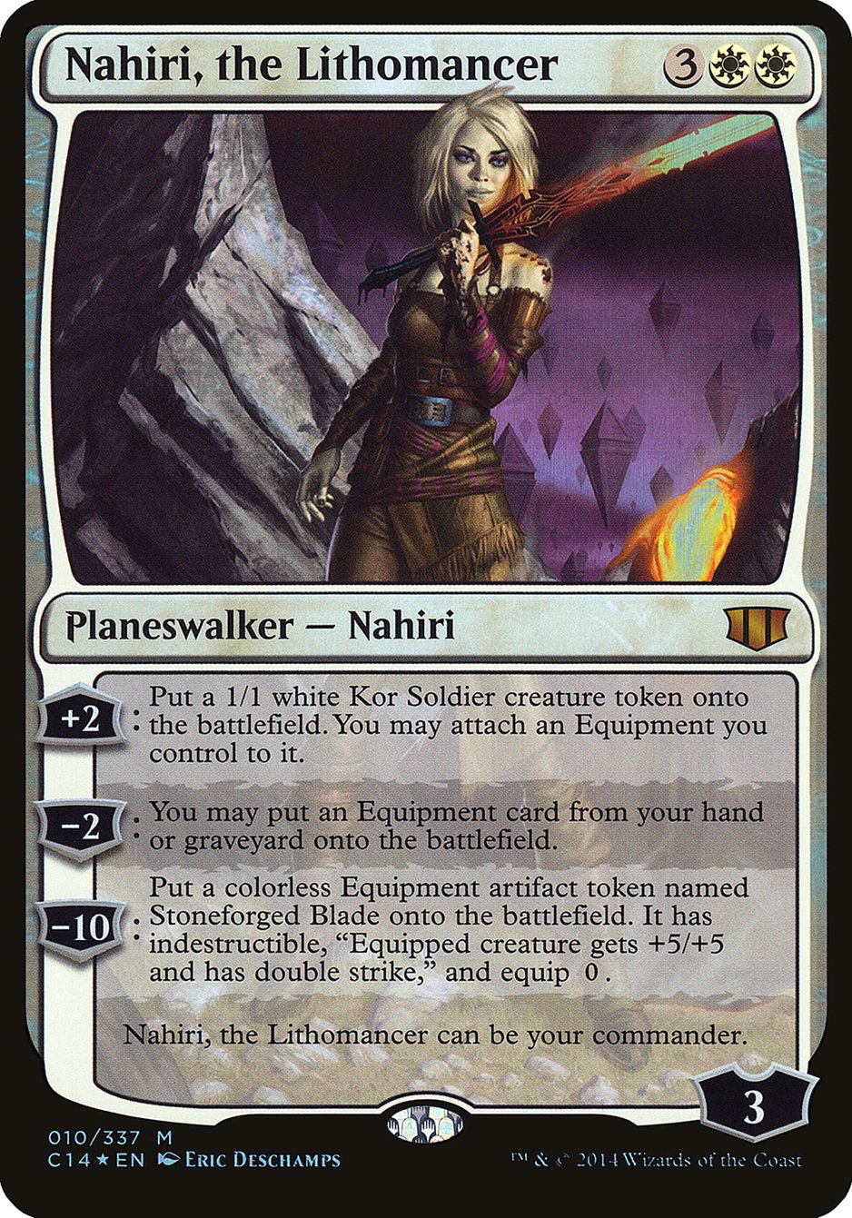 Nahiri, the Lithomancer (Oversized) [Commander 2014 Oversized] | Pandora's Boox