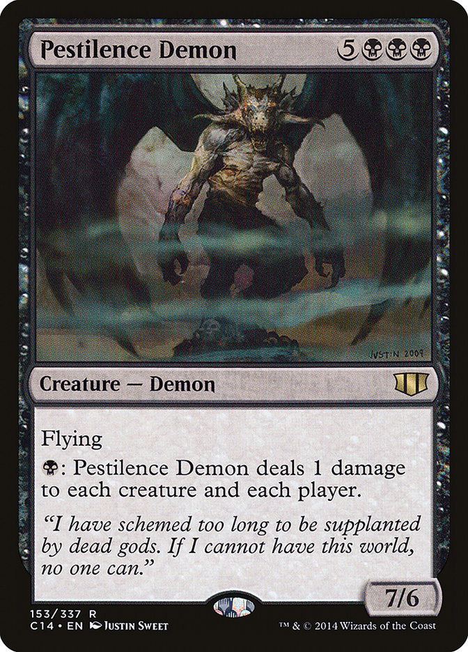 Pestilence Demon [Commander 2014] | Pandora's Boox