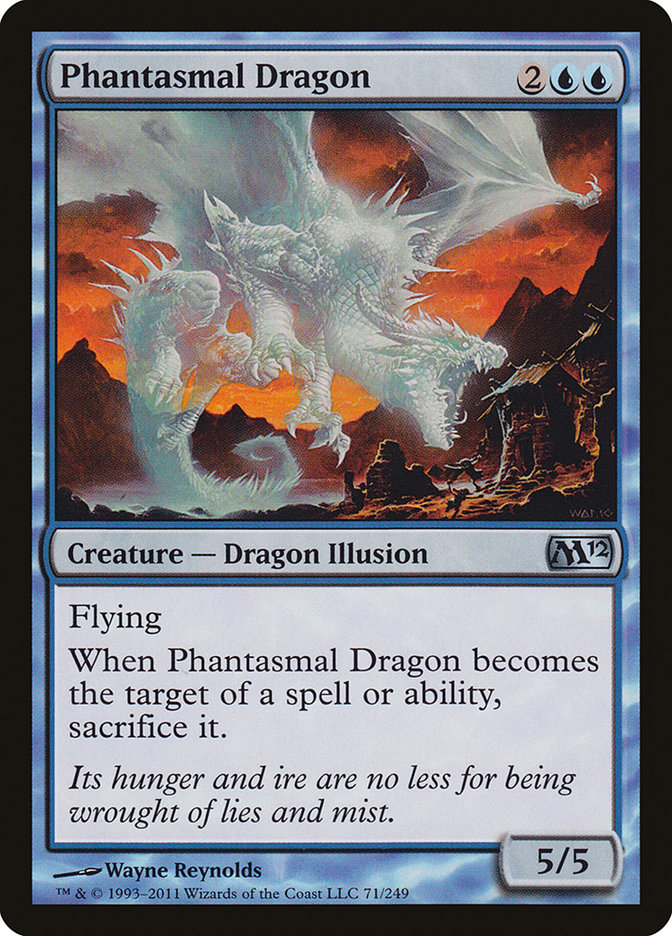 Phantasmal Dragon [Magic 2012] | Pandora's Boox