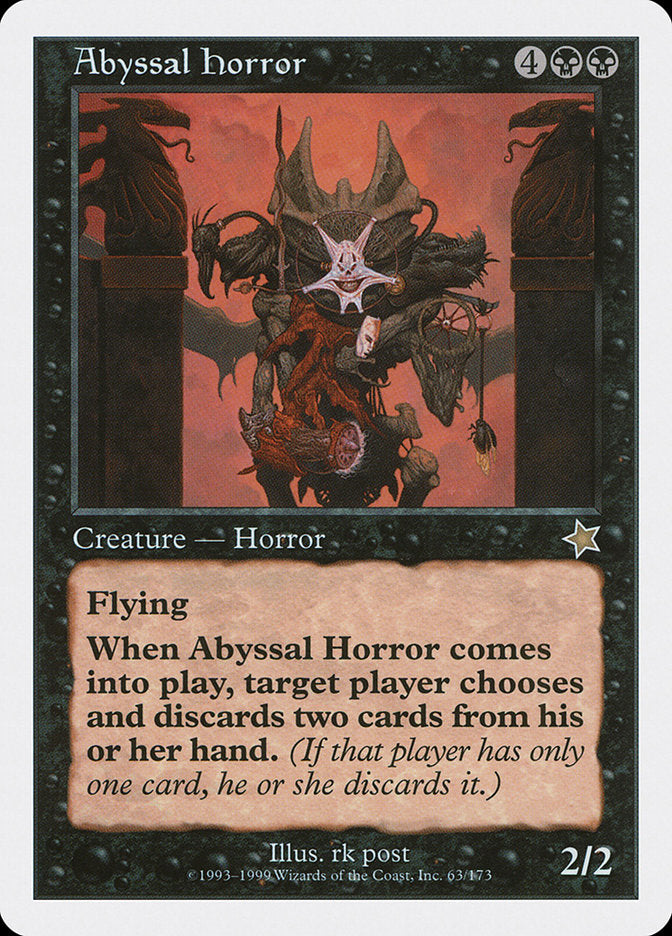 Abyssal Horror [Starter 1999] | Pandora's Boox