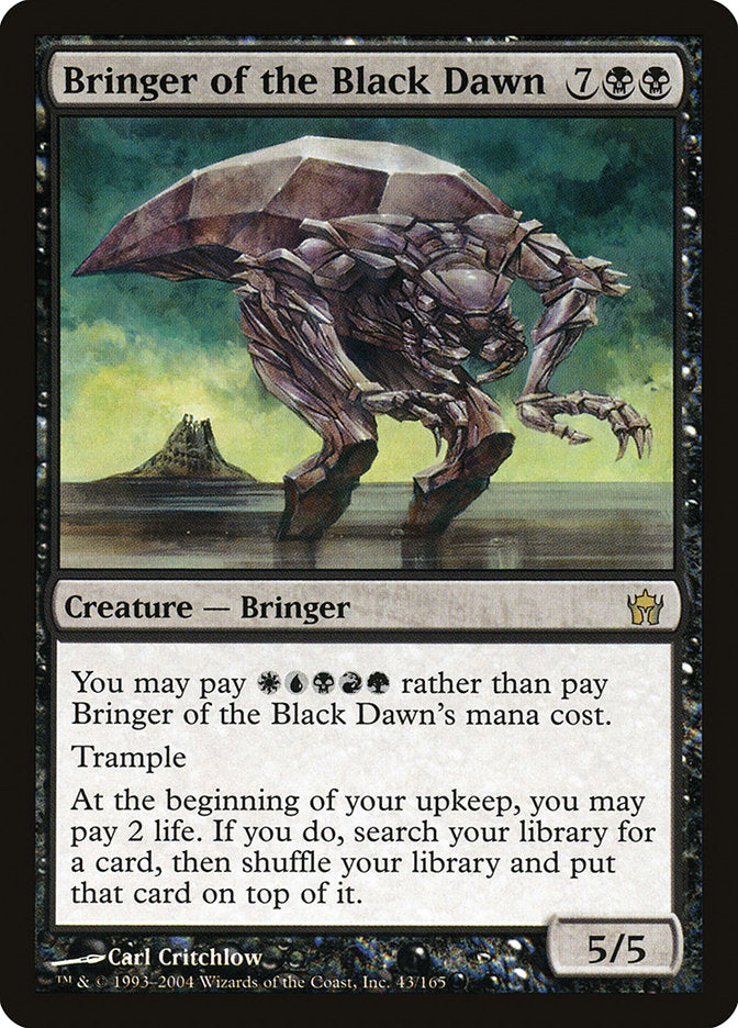 Bringer of the Black Dawn [Fifth Dawn] | Pandora's Boox