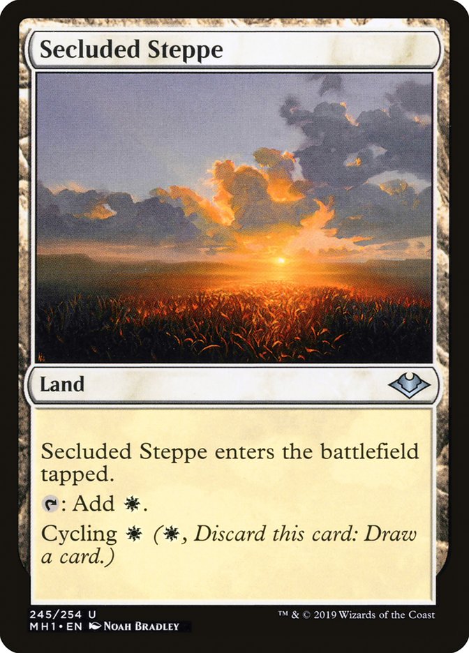Secluded Steppe [Modern Horizons] | Pandora's Boox
