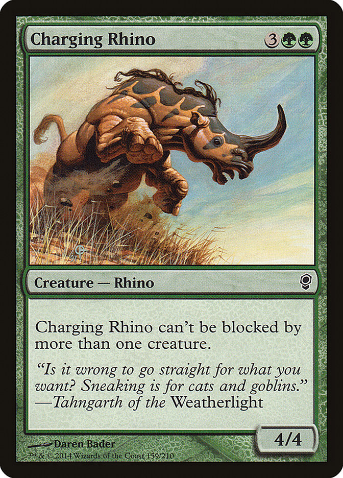 Charging Rhino [Conspiracy] | Pandora's Boox